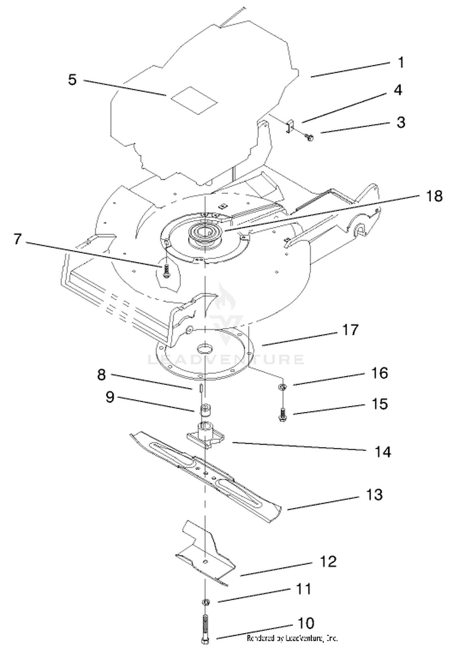 Engine  Blade Assembly