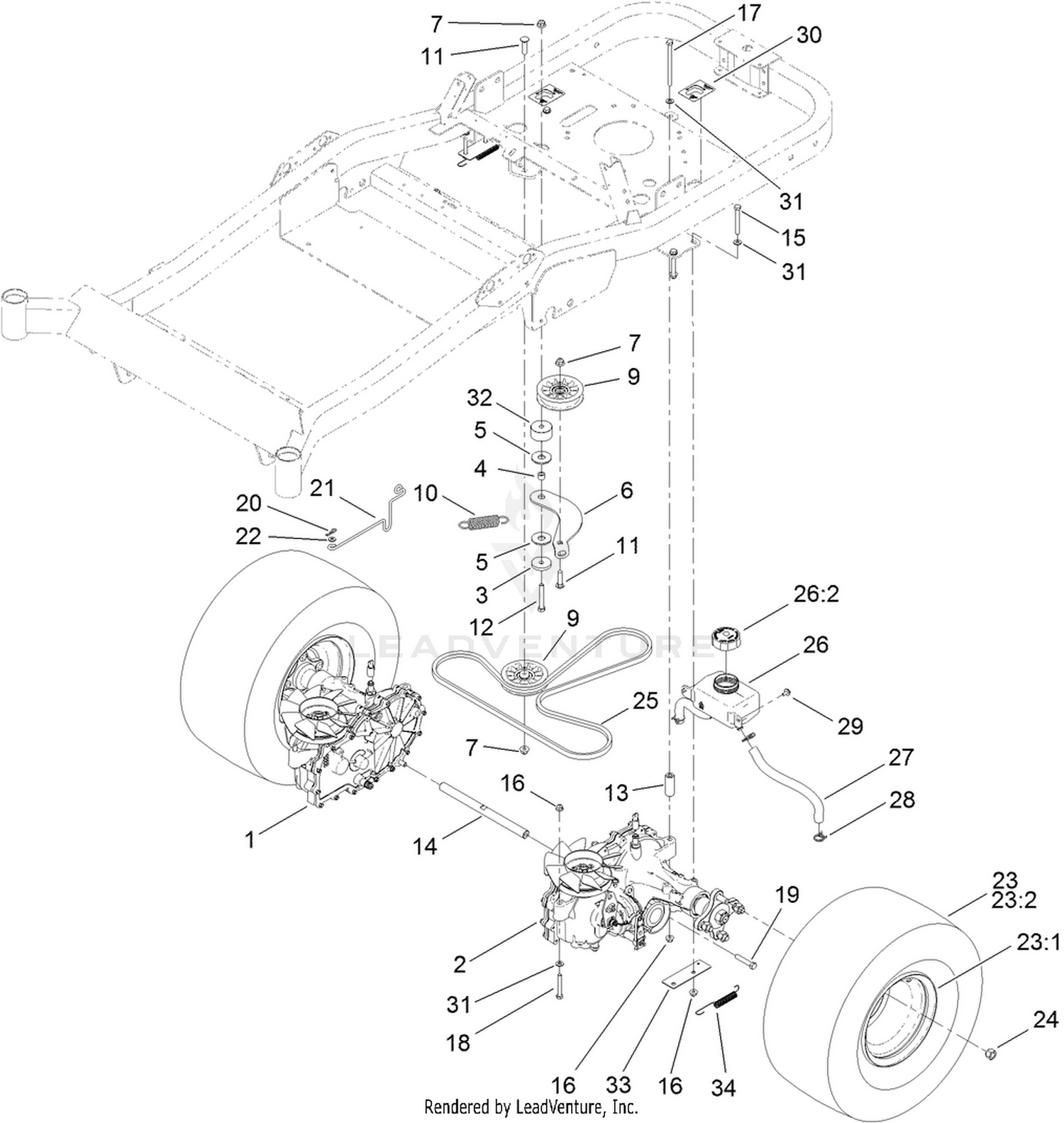 Traction Drive Assembly