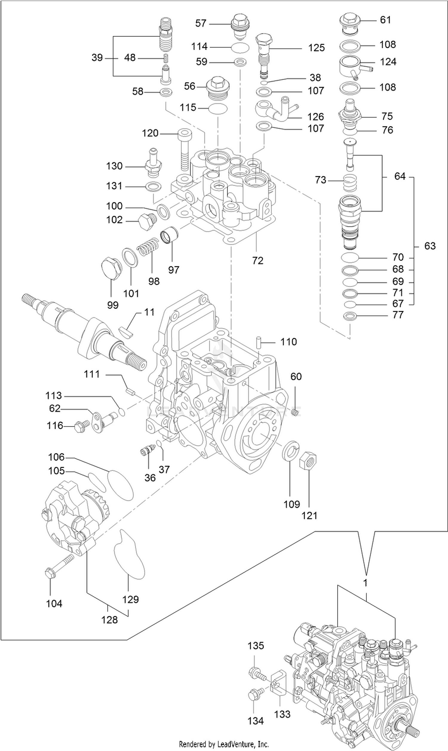 Fuel Injection Pump Assembly