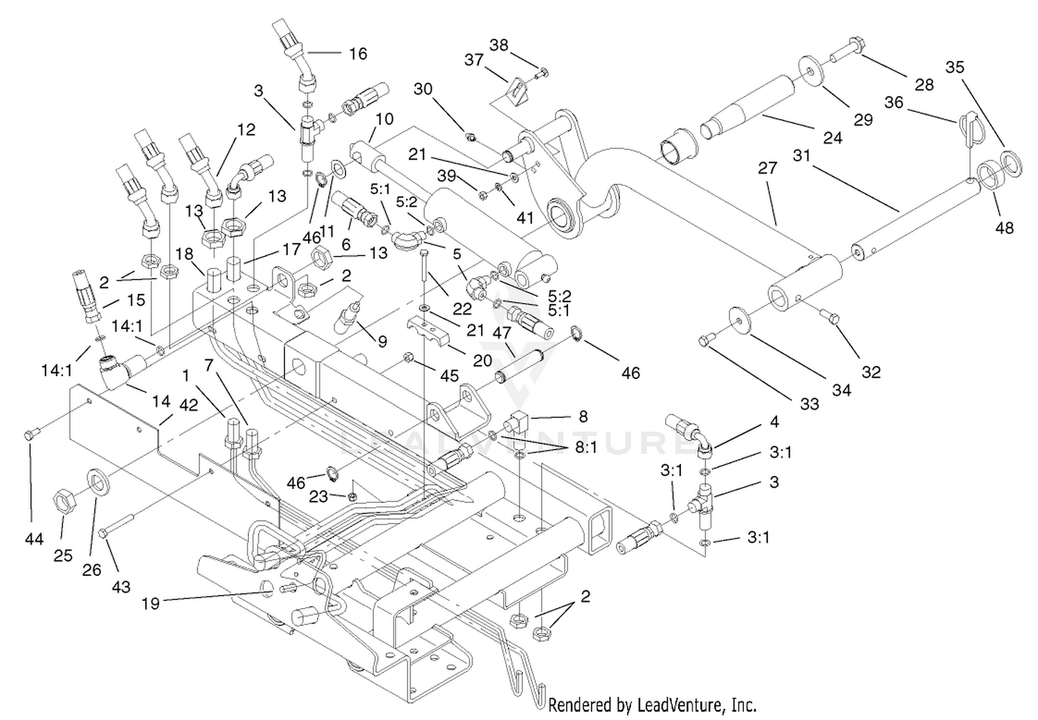 Rear Lift Arm Assembly