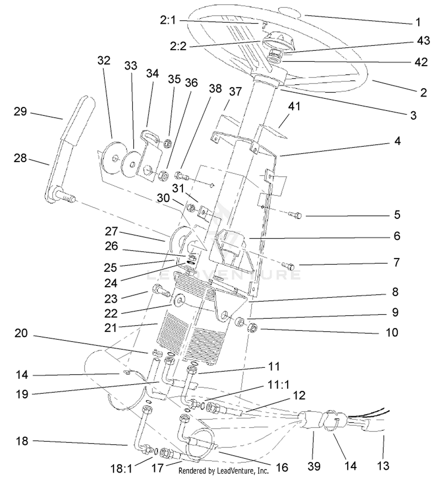 Power Steering Assembly
