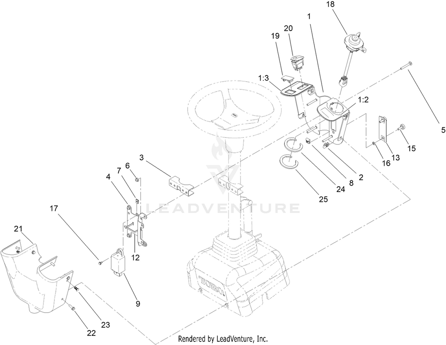 Switch and Cover Assembly