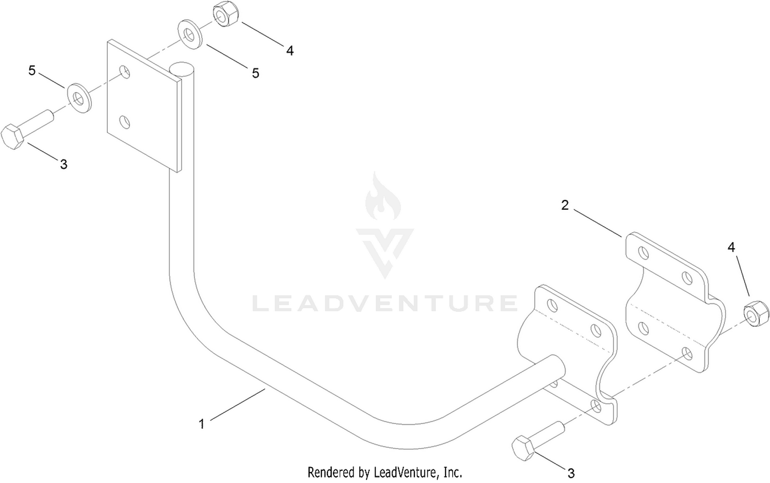 Wireless Mounting Assembly No. T0002-8702