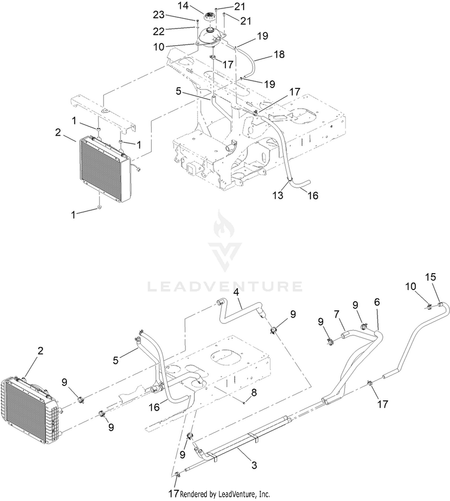 Cooling System Assembly