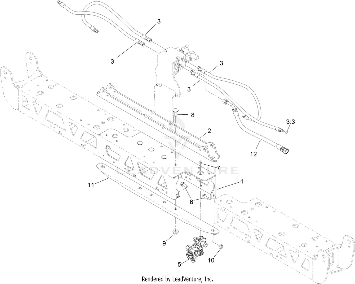 Center Boom Assembly