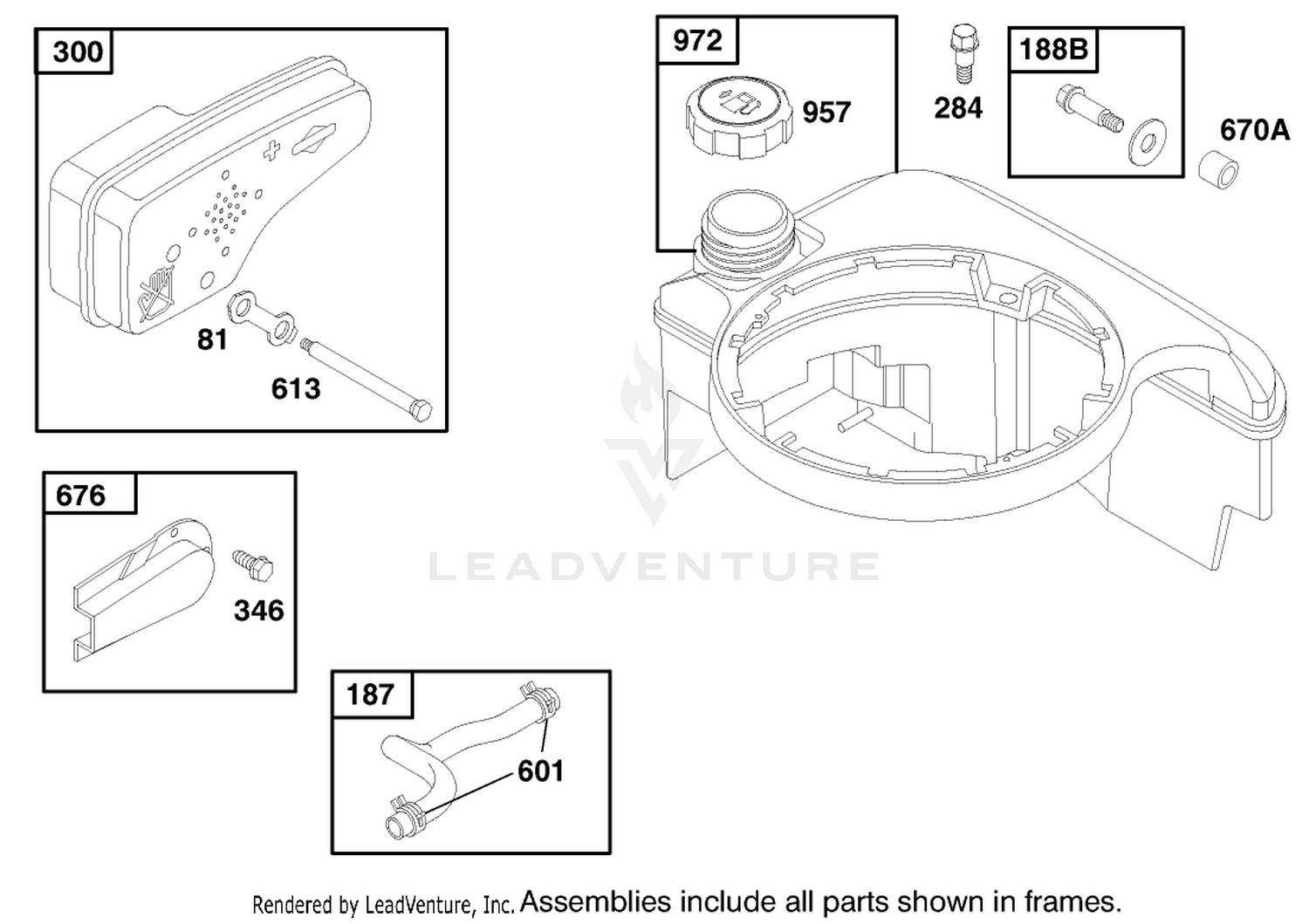 Engine Briggs  Stratton Model 12h807-1760-E1 (model No. 20021 Serial No. 9940000-9941632) 7