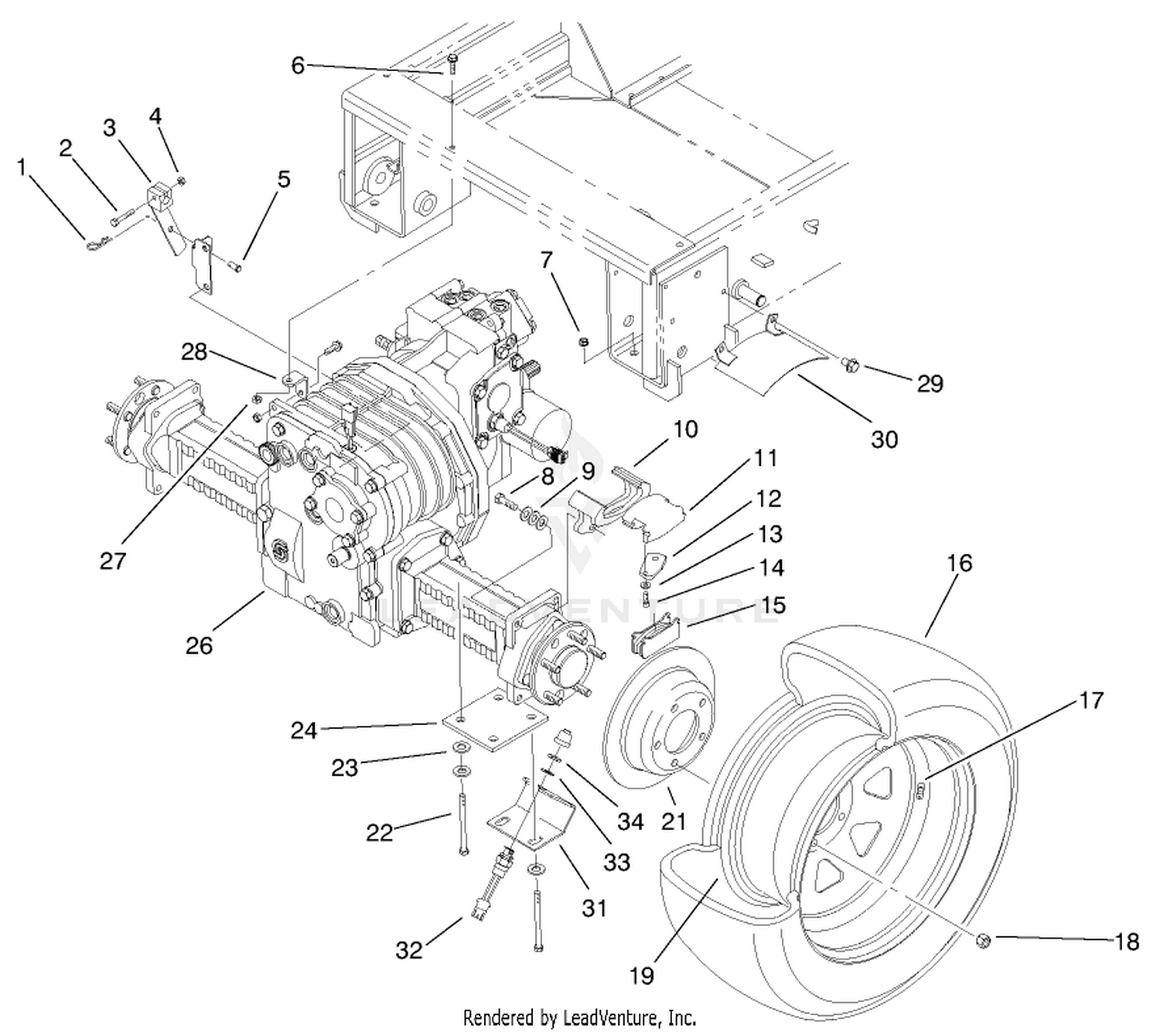 Front Axle Assembly