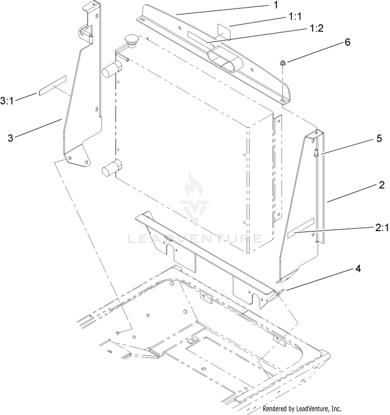 Radiator Support Assembly