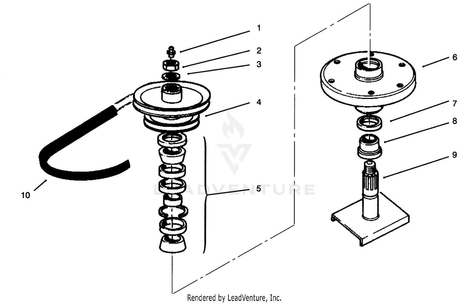 Drive Spindle No. 54-7781