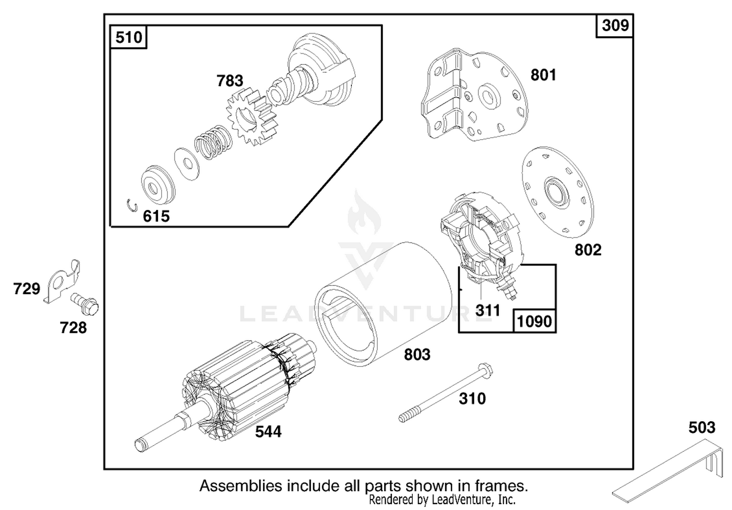 Engine Briggs  Stratton Model 28m707-0127-01 8