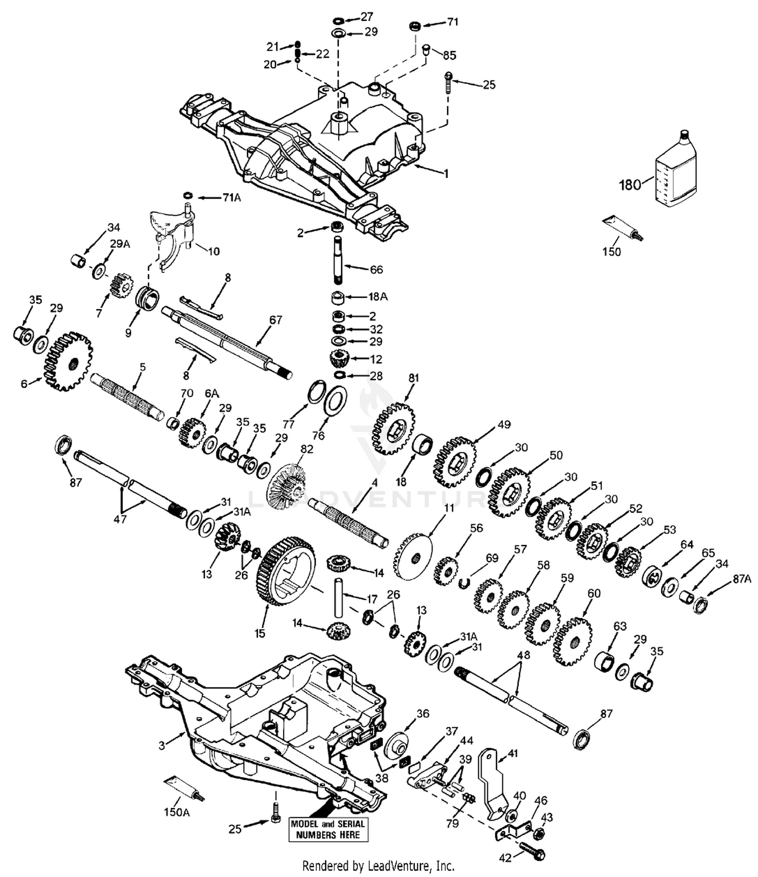 Peerless Transaxle Model Mst 205-509