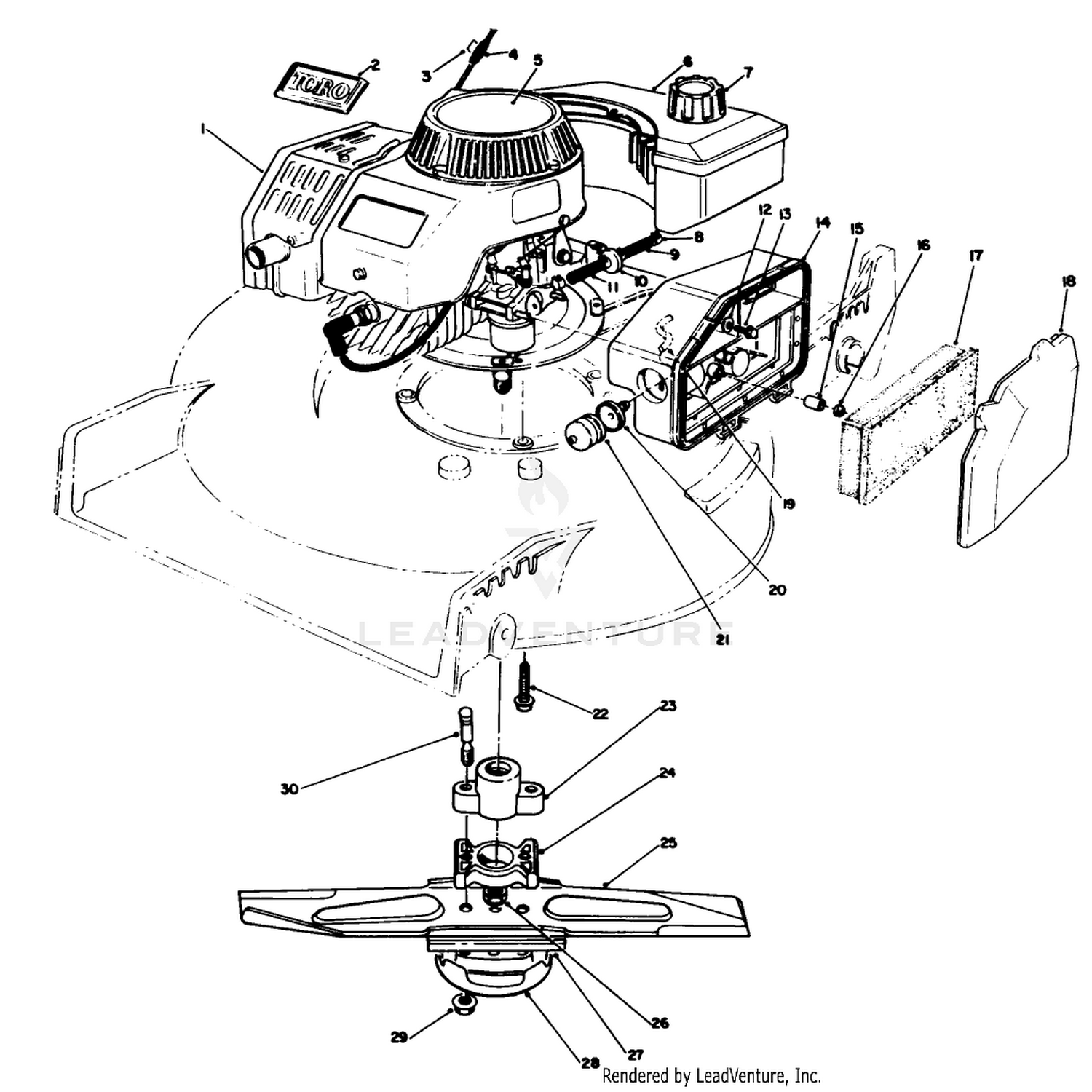 Engine Assembly (serial No. 2000001-2005000)