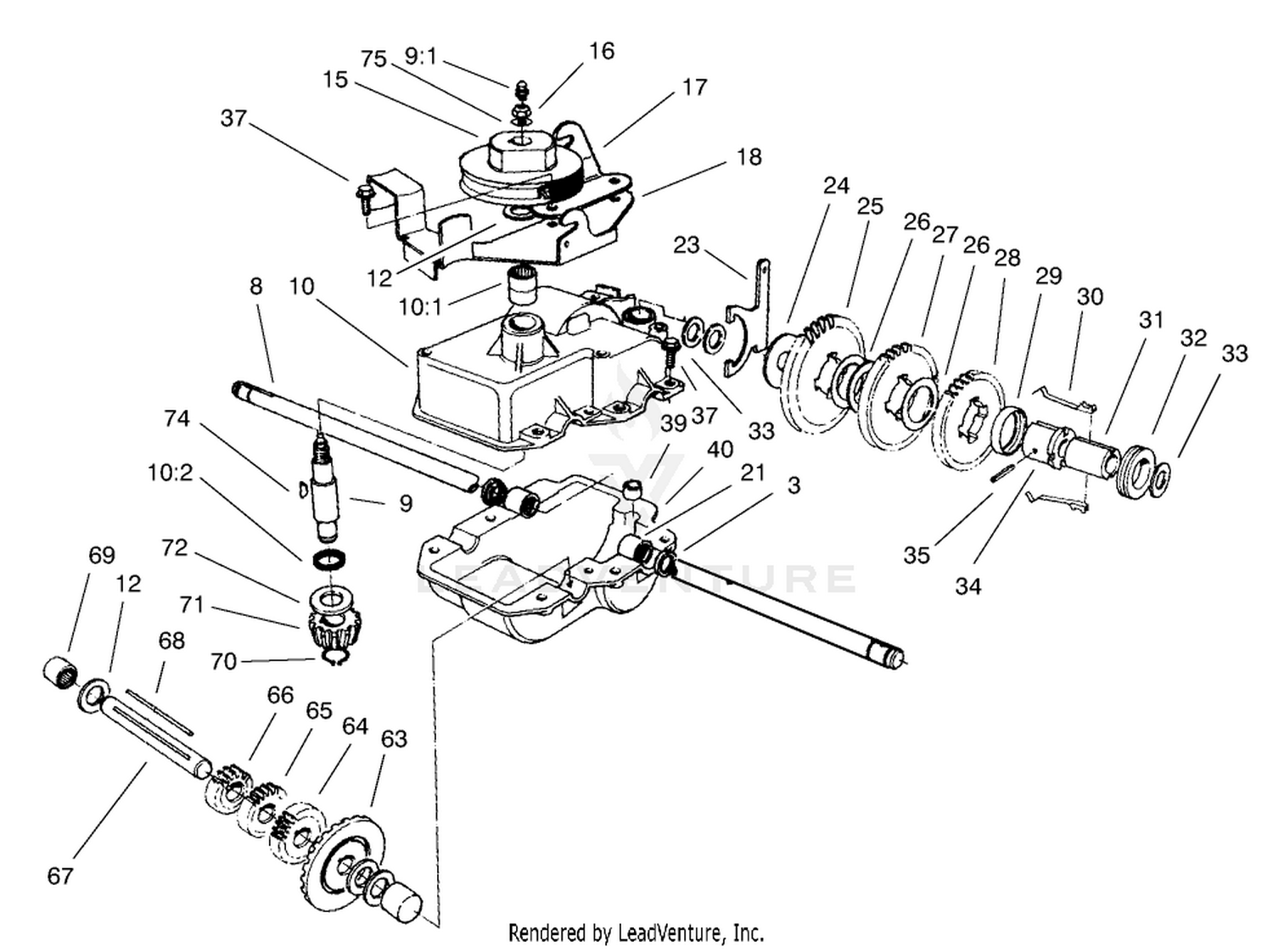 Gear Case Assembly