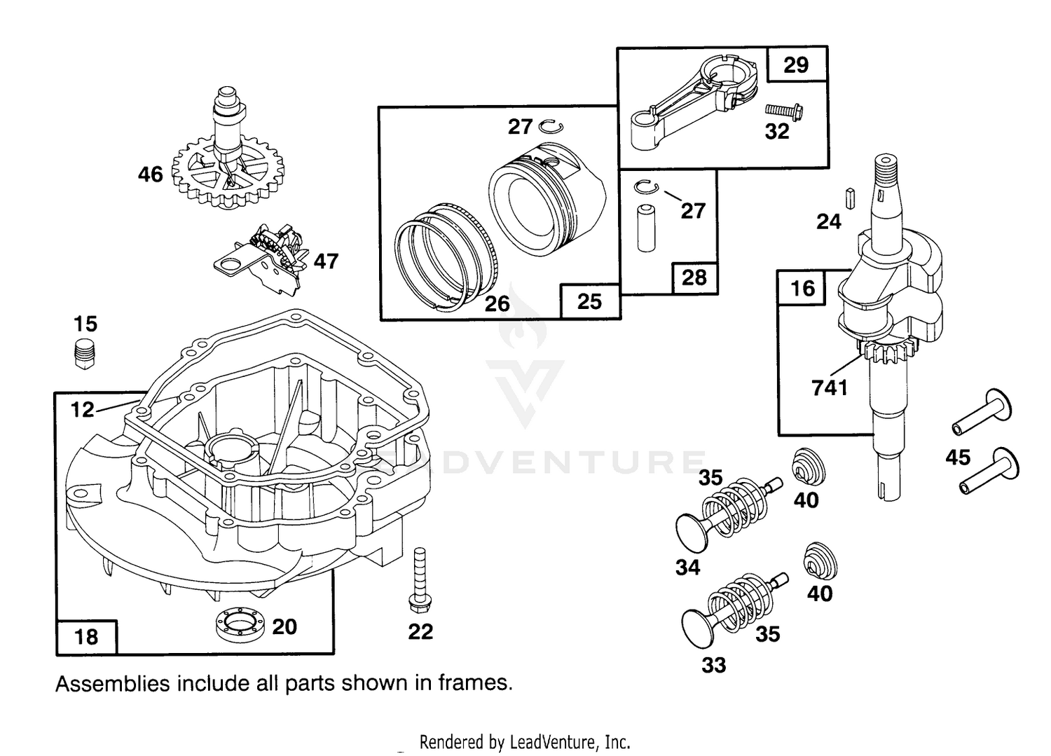 Engine Model 12e802-0620-01 2