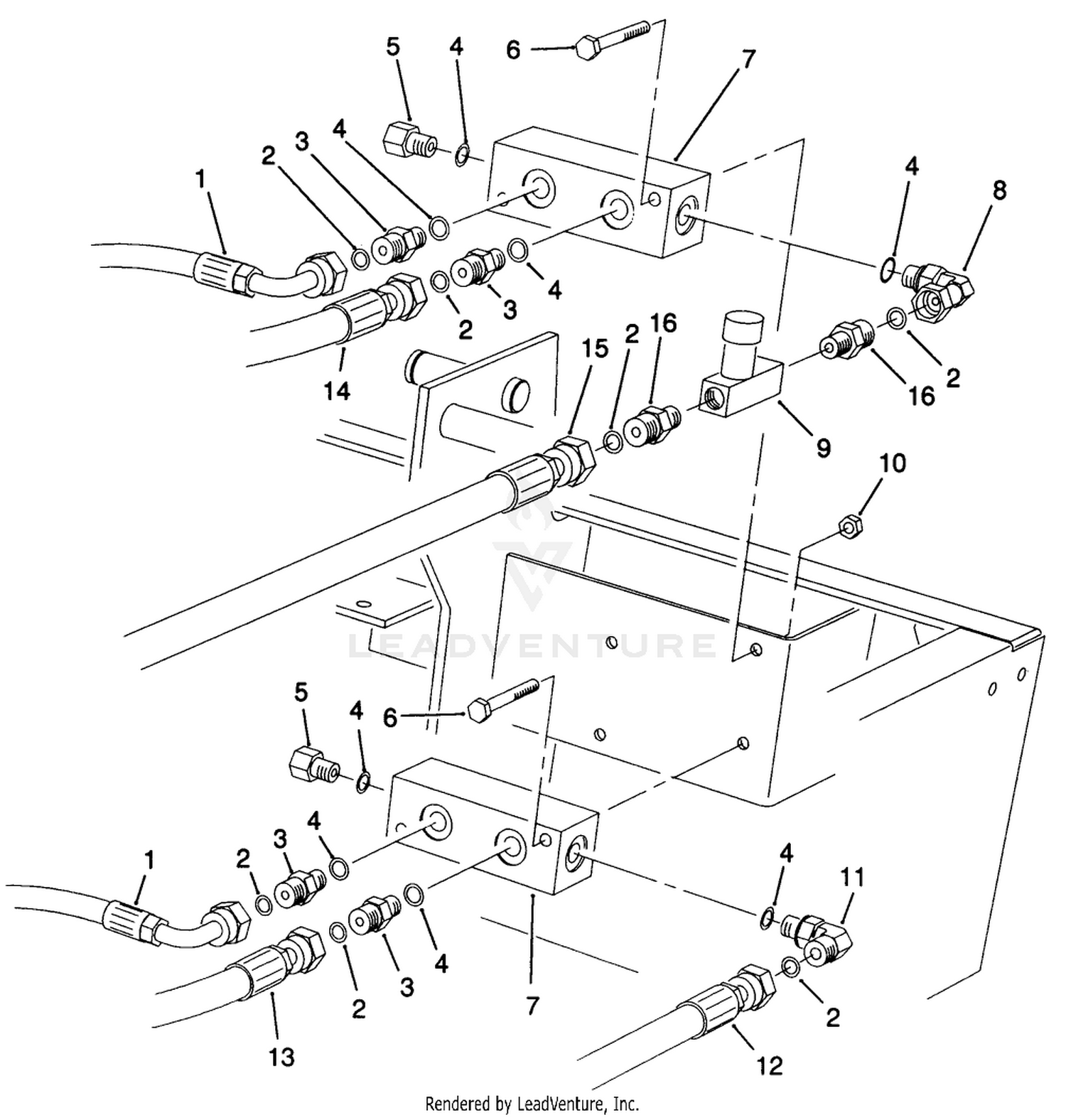 Rear Hydraulic Manifolds