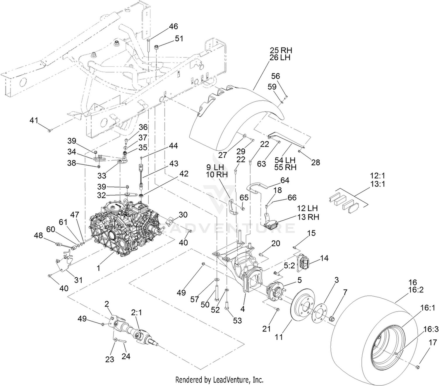 Rear Drive Assembly