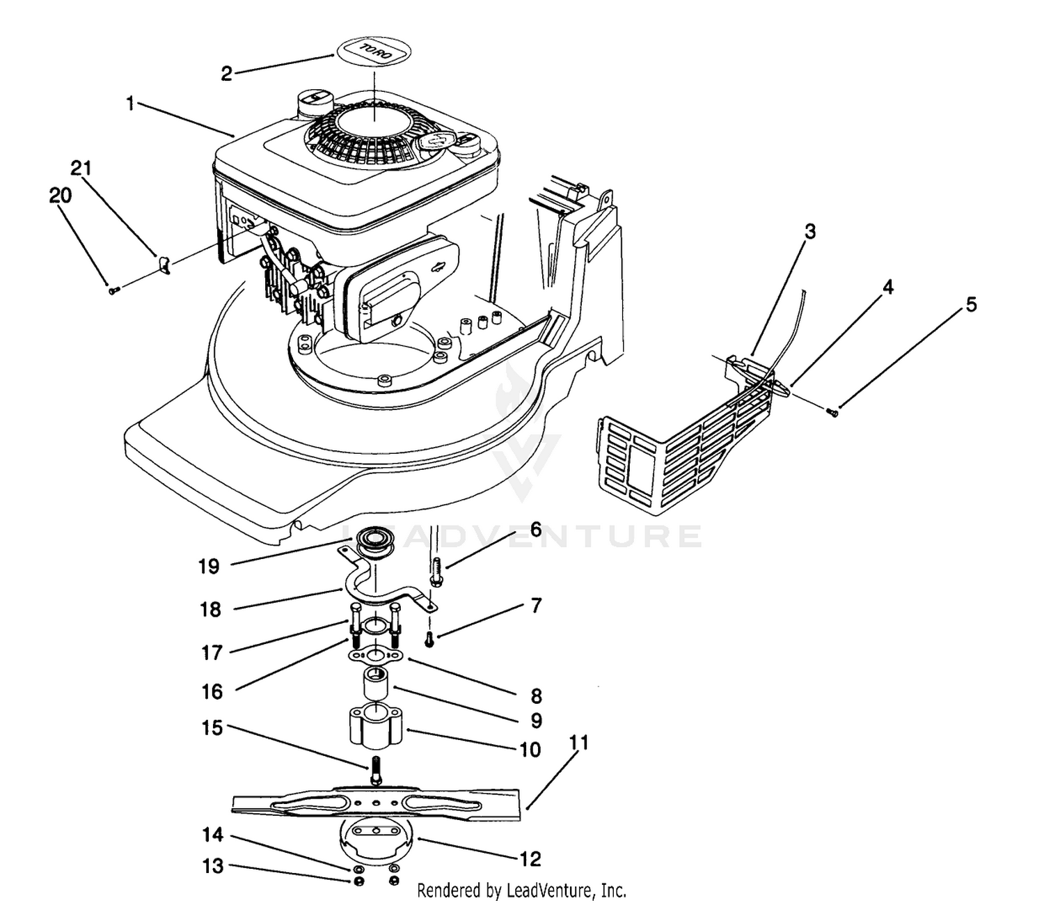 Engine Assembly (model No. 20906b)