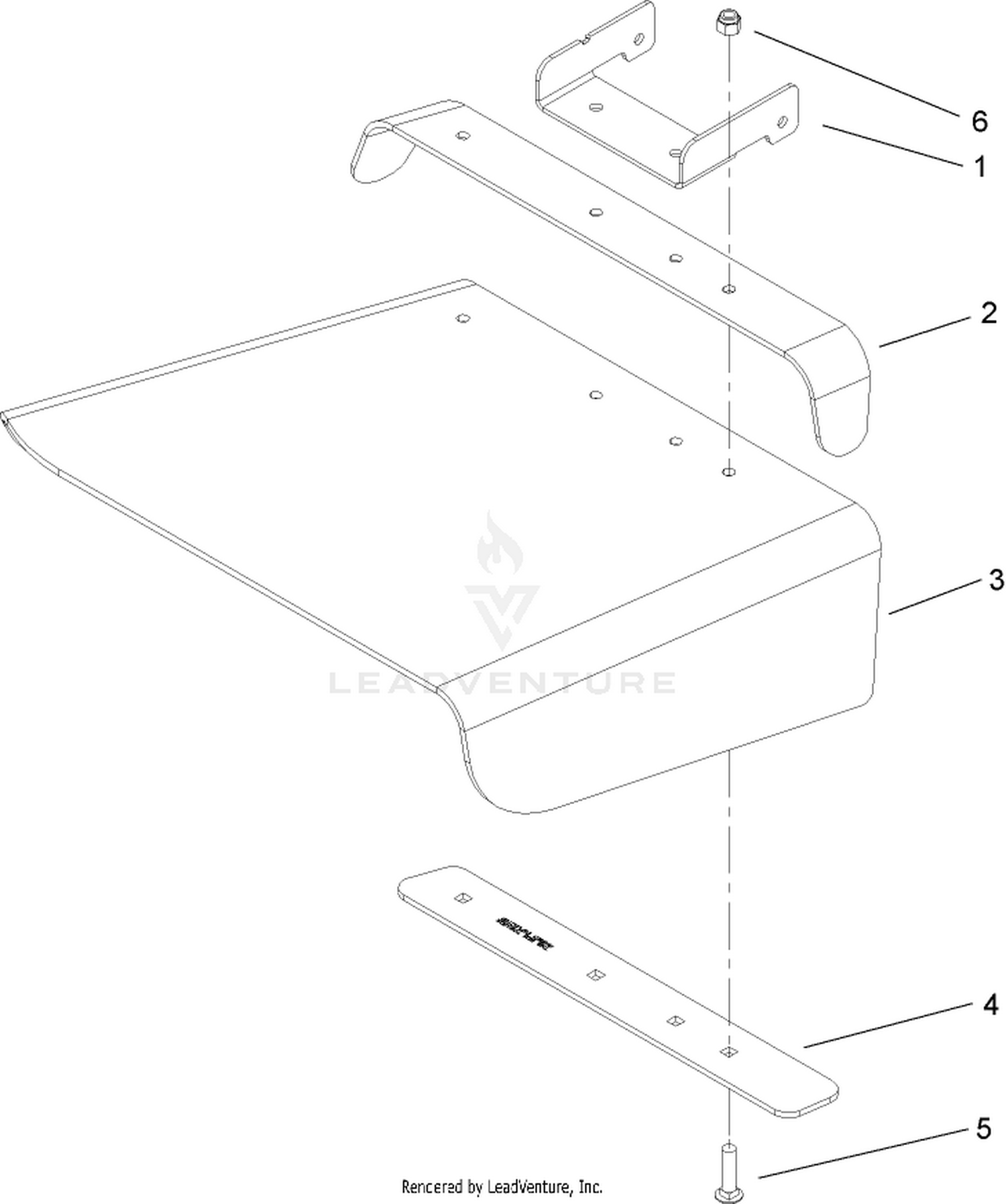 Deflector Assembly No. 108-8591