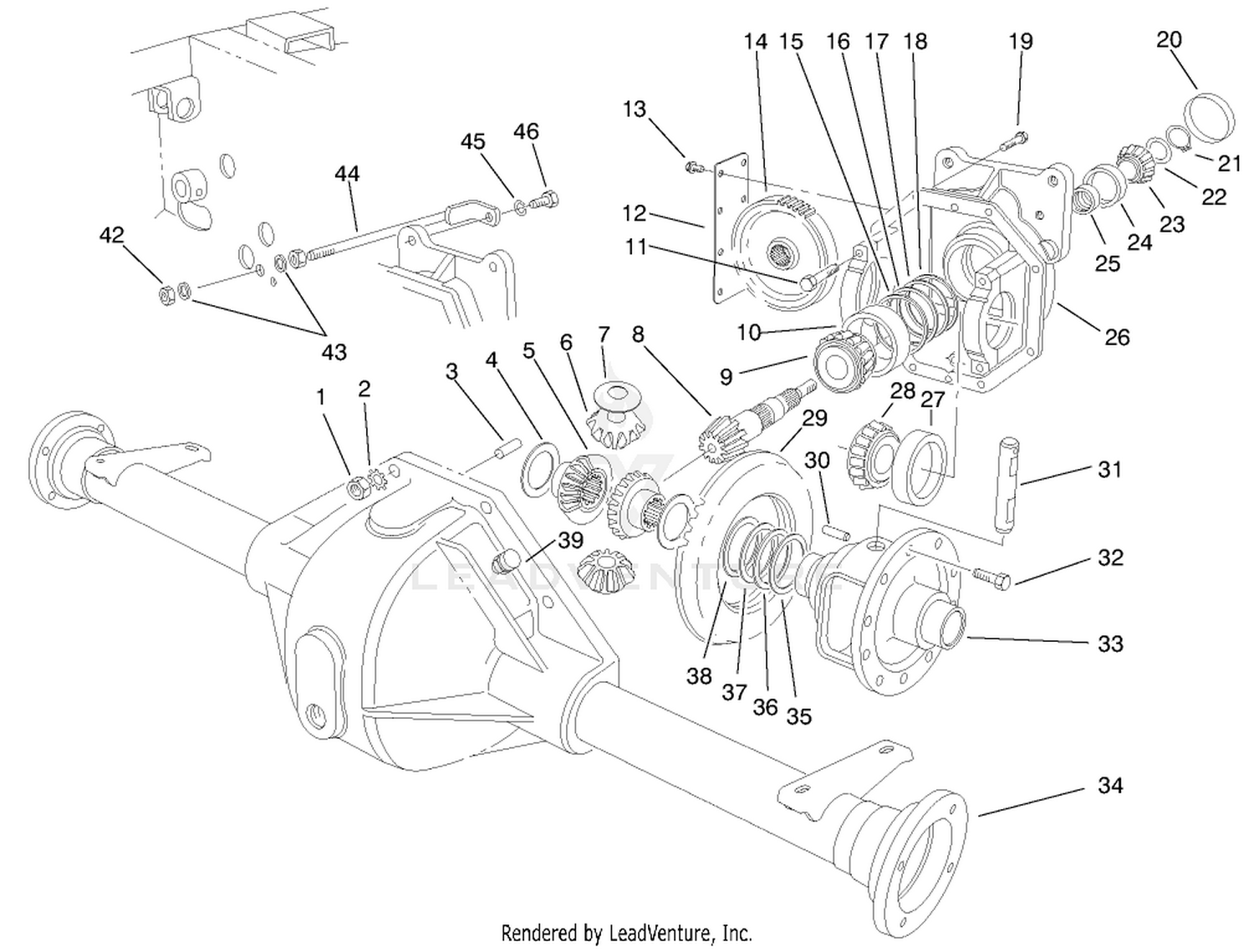 Differential Assembly No. 86-9600