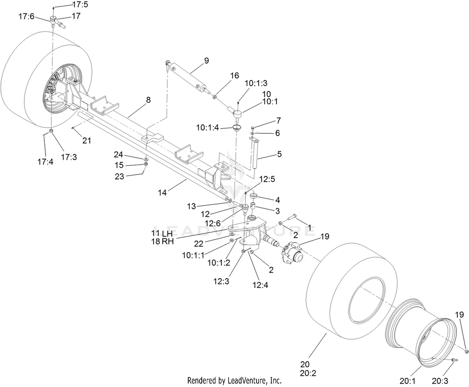 Front Axle Assembly