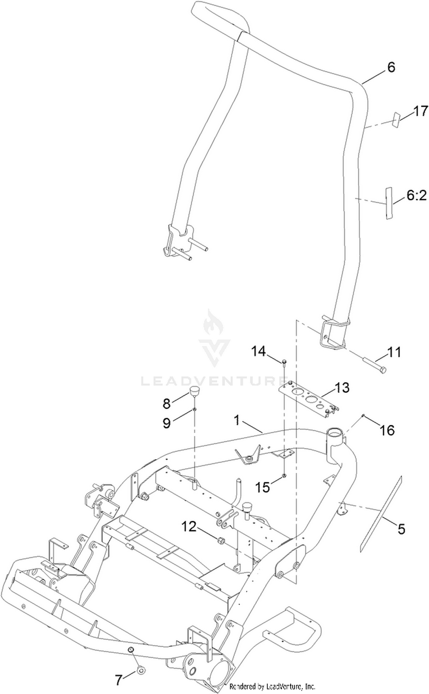 Roll-Over Protection System Assembly