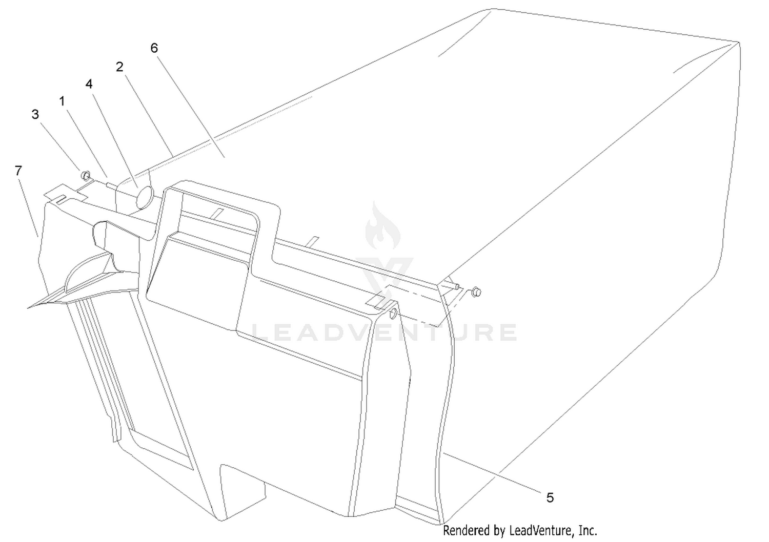 Grass Bag Assembly No. 106-0975