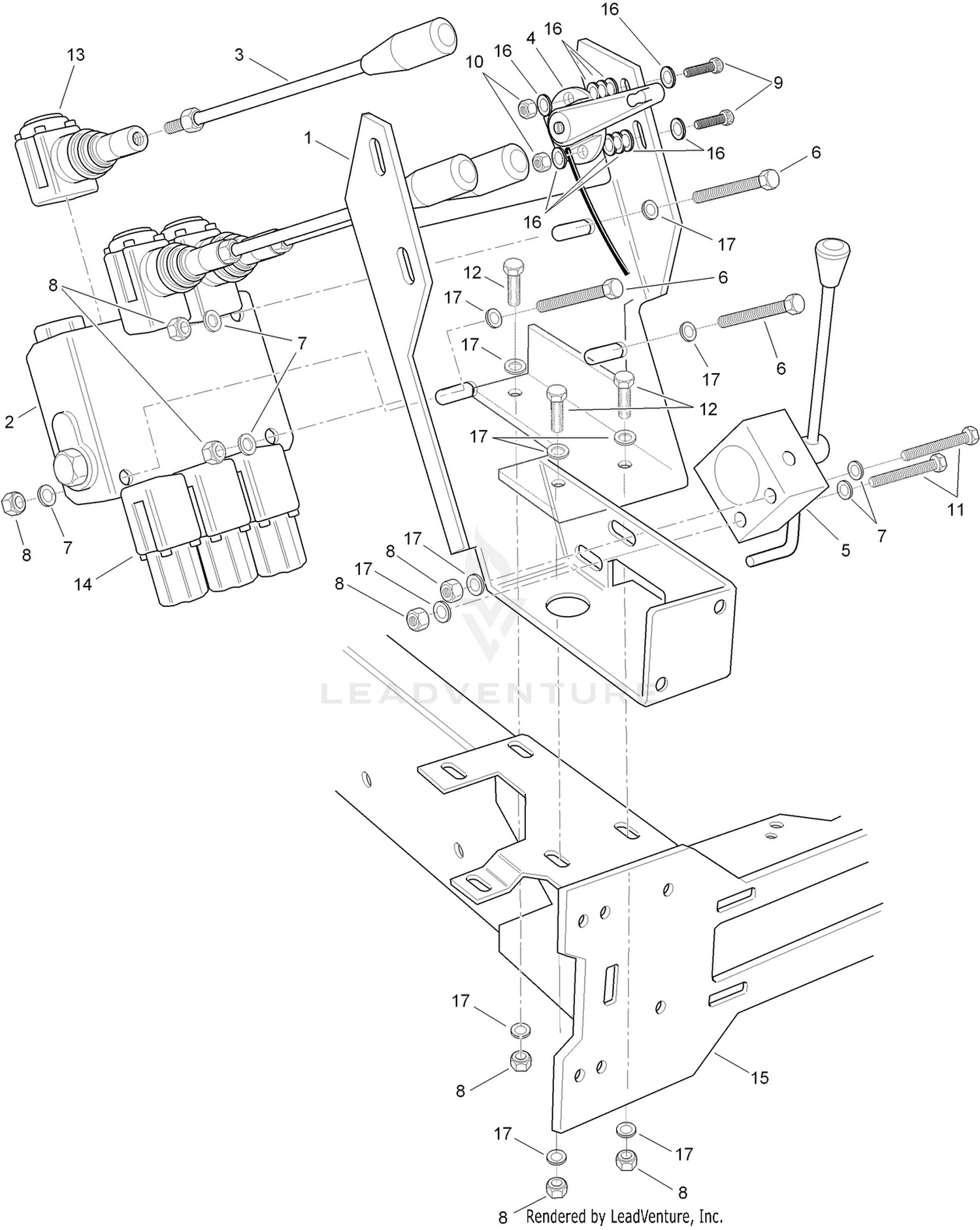 Lift Valve Bracket
