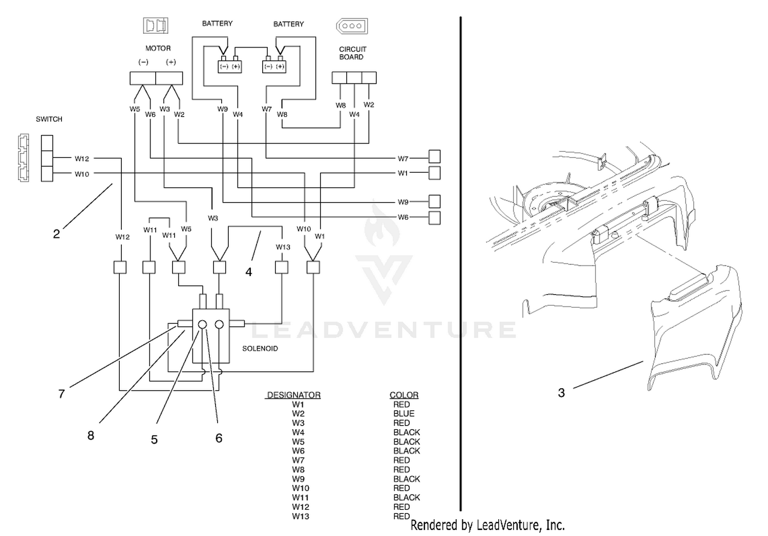 Electrical Wiring Diagram And Side Discharge Chute