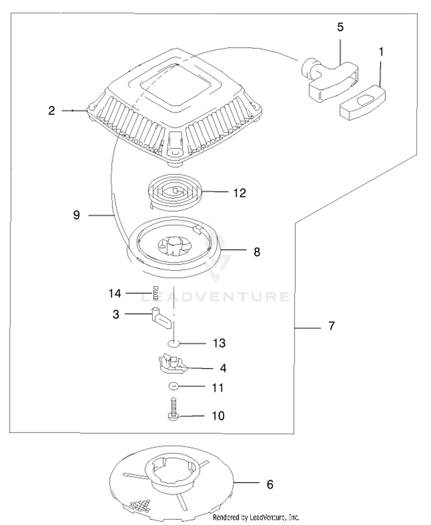 Recoil Starter Assembly