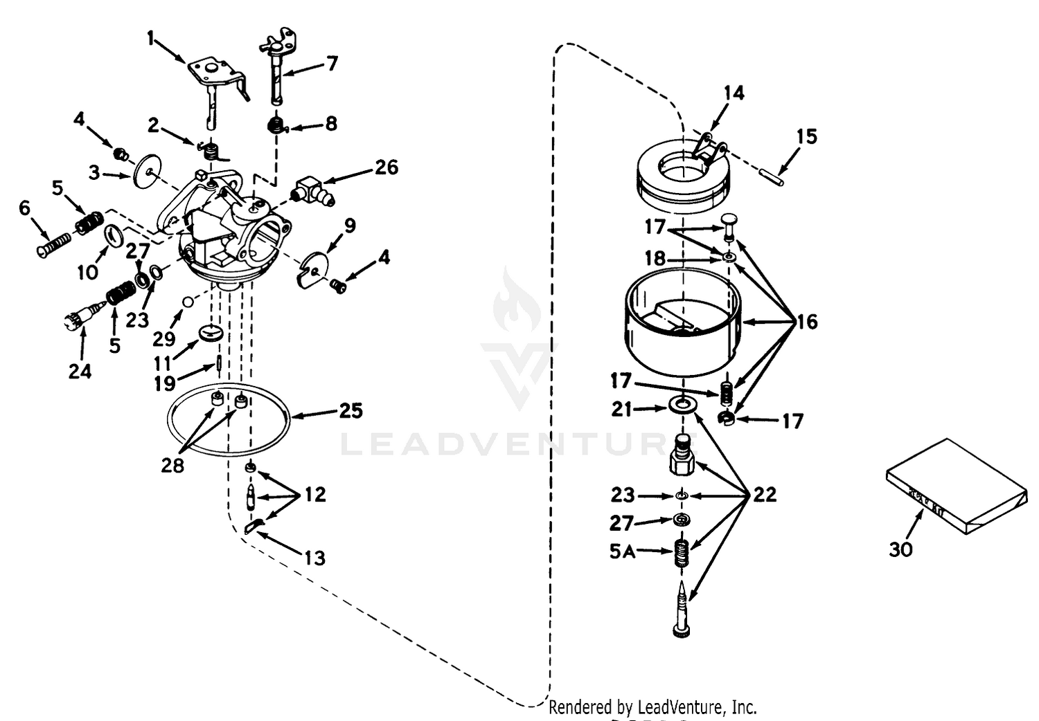 Carburetor No. 631585