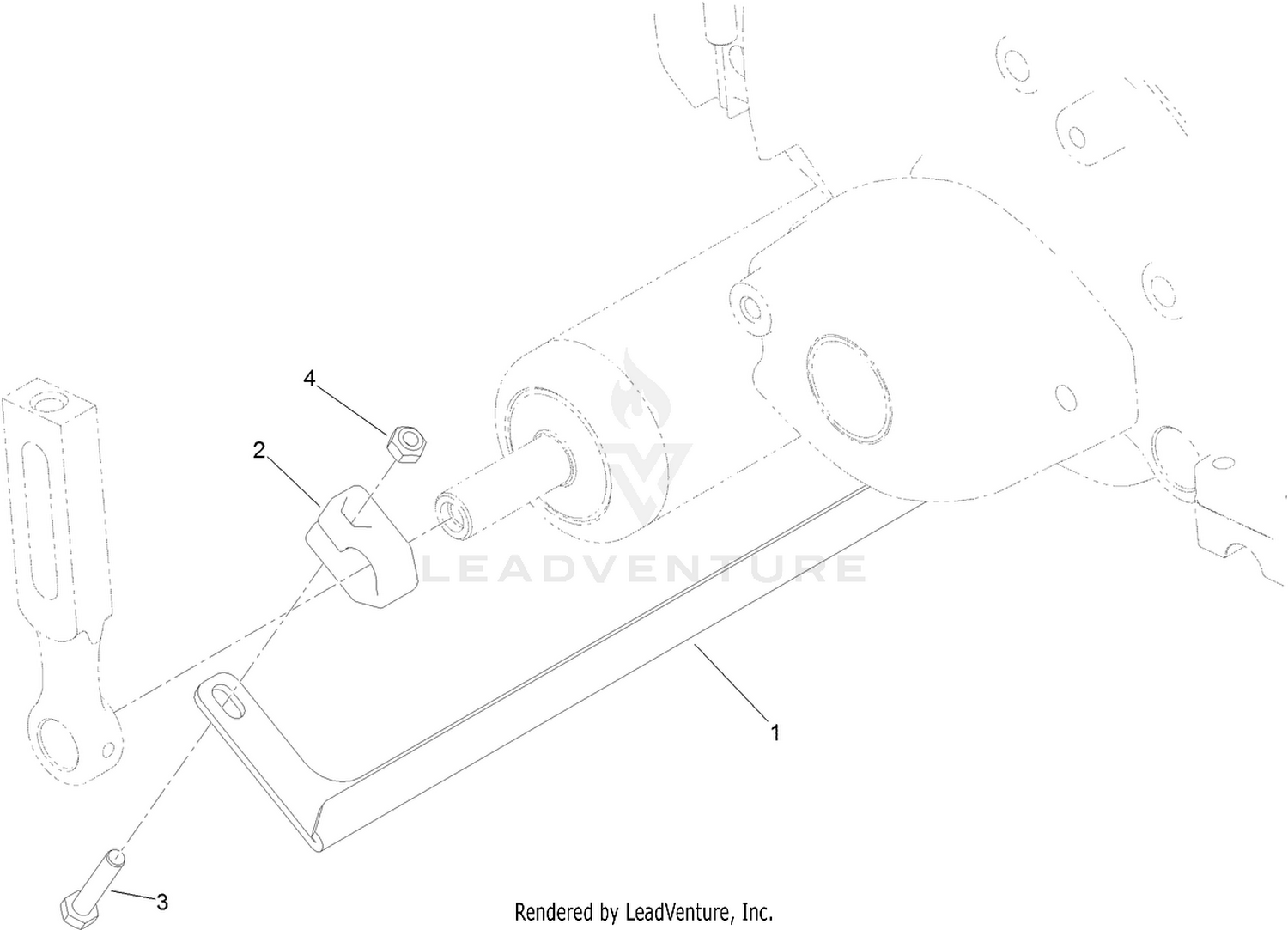 26 Inch Full Roller Scraper Assembly No 139-4398