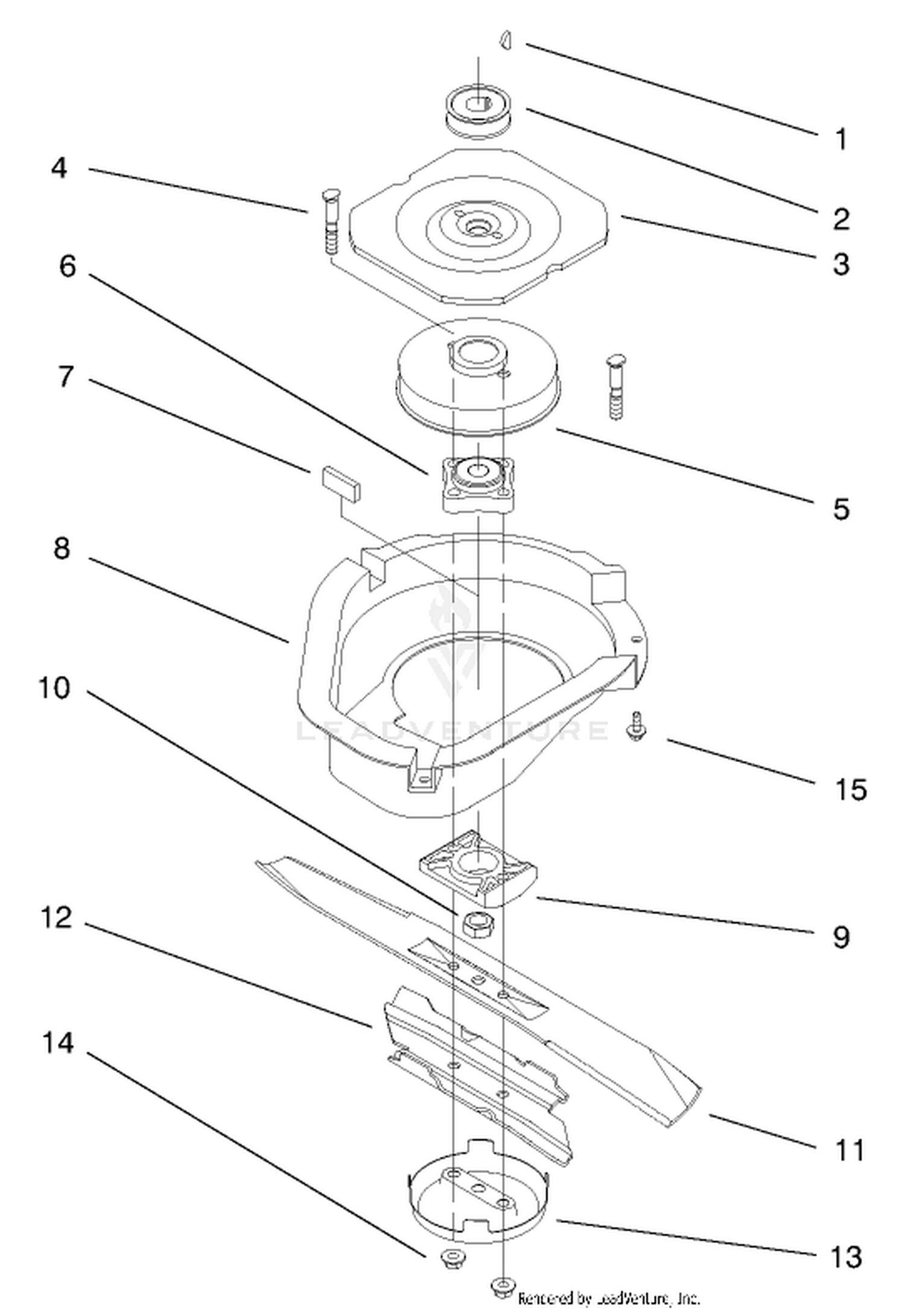 Blade Brake Clutch Assembly