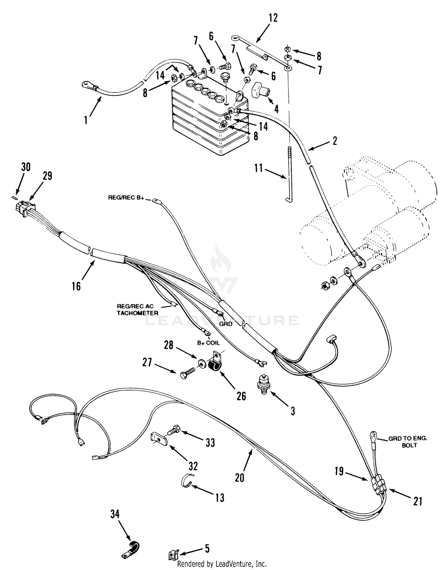 Electrical System-416 Only