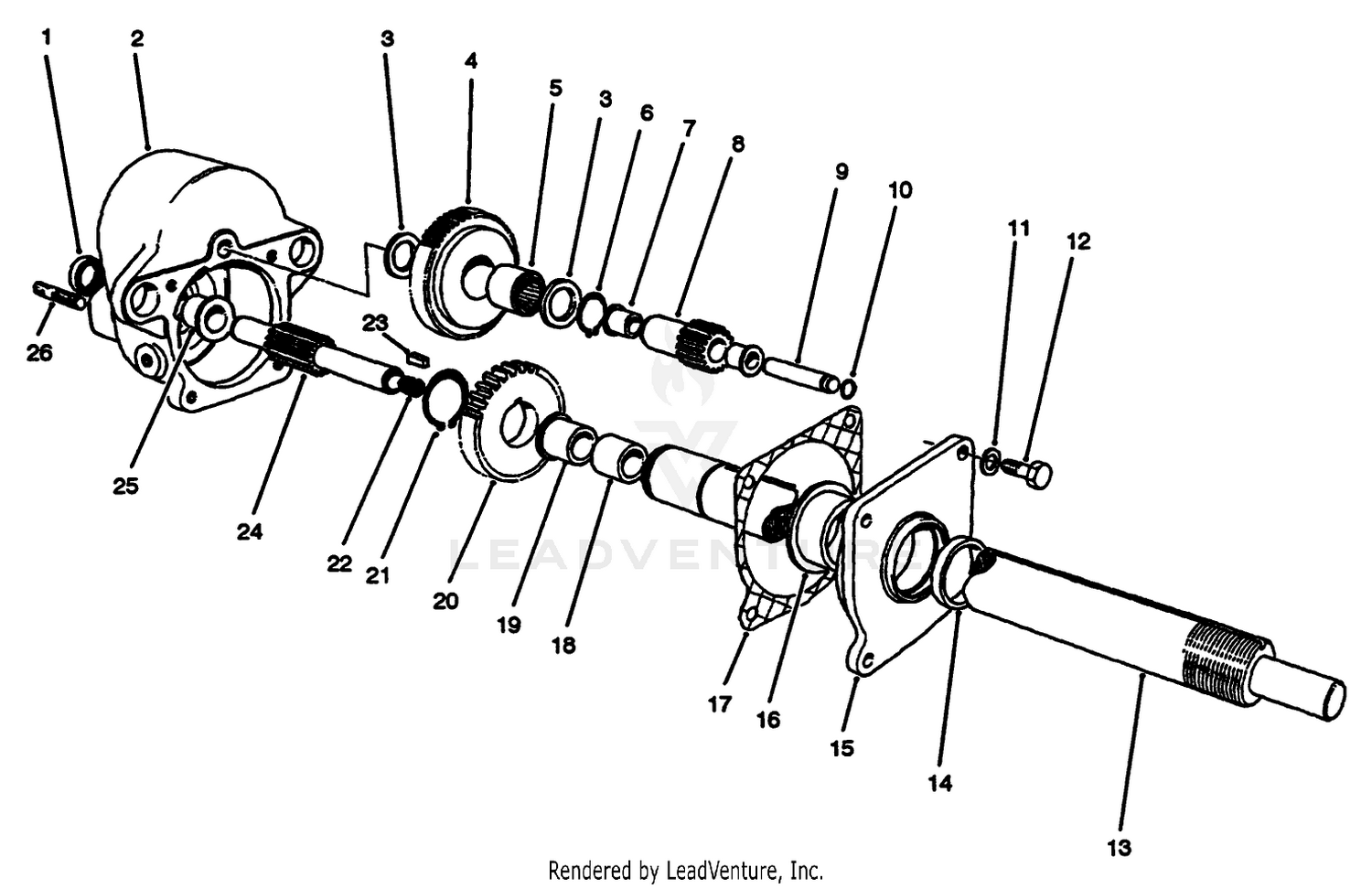 Gear Box Assembly