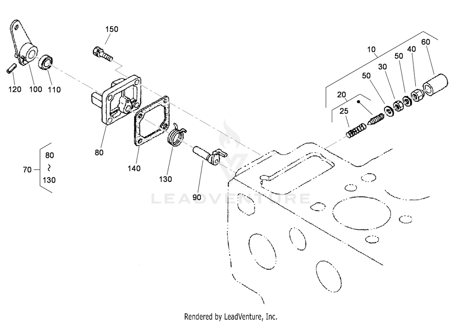 Engine Stop Lever Assembly