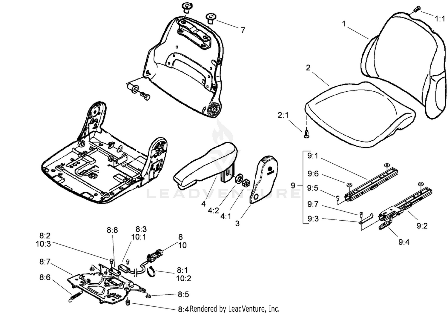 Premium Seat Assembly