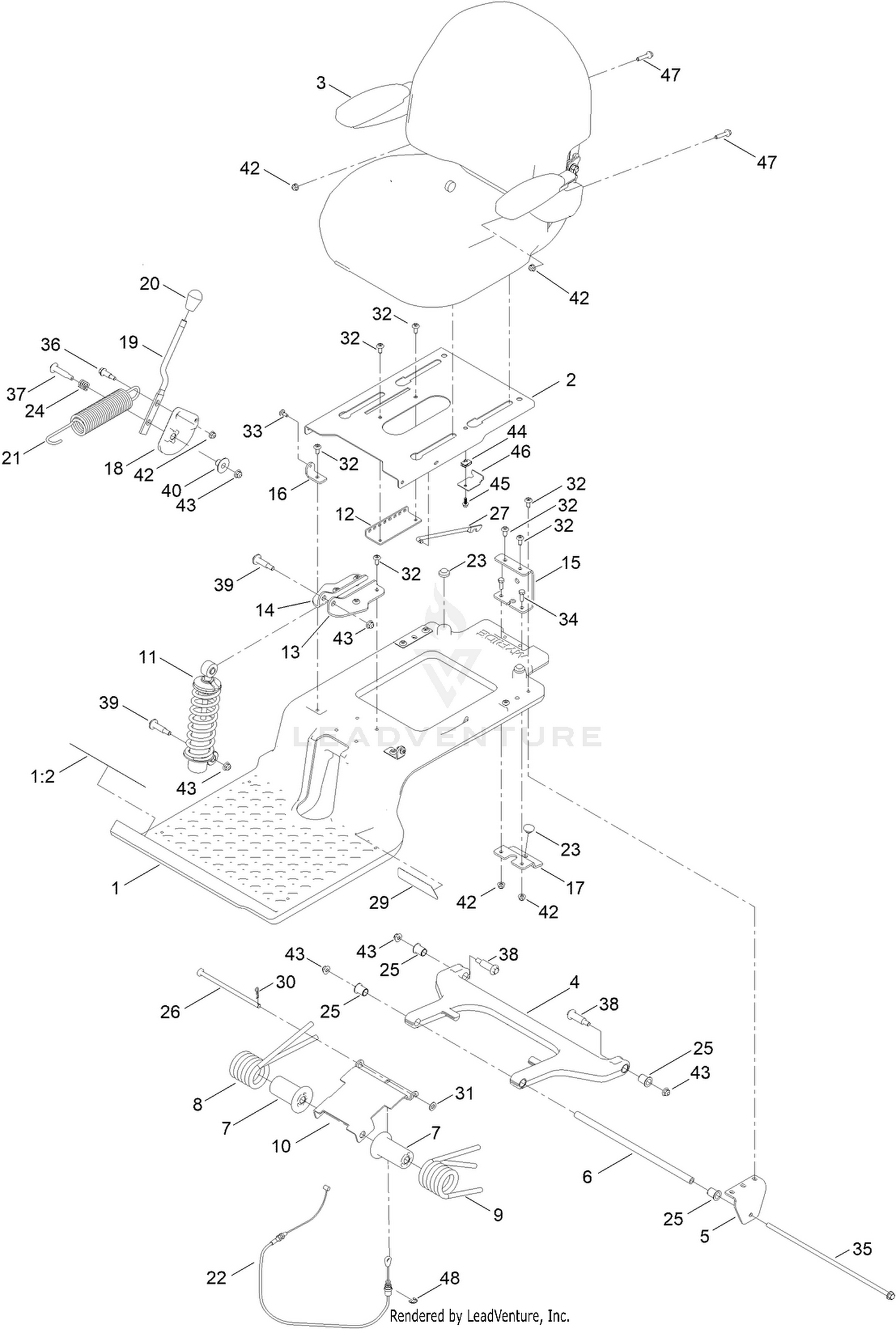 Seat Pan Assembly