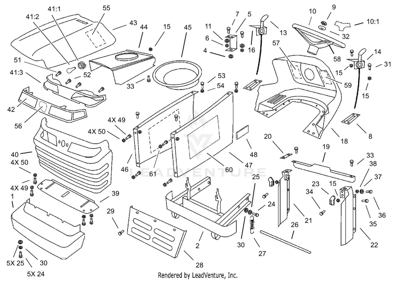 Body Hood Assembly