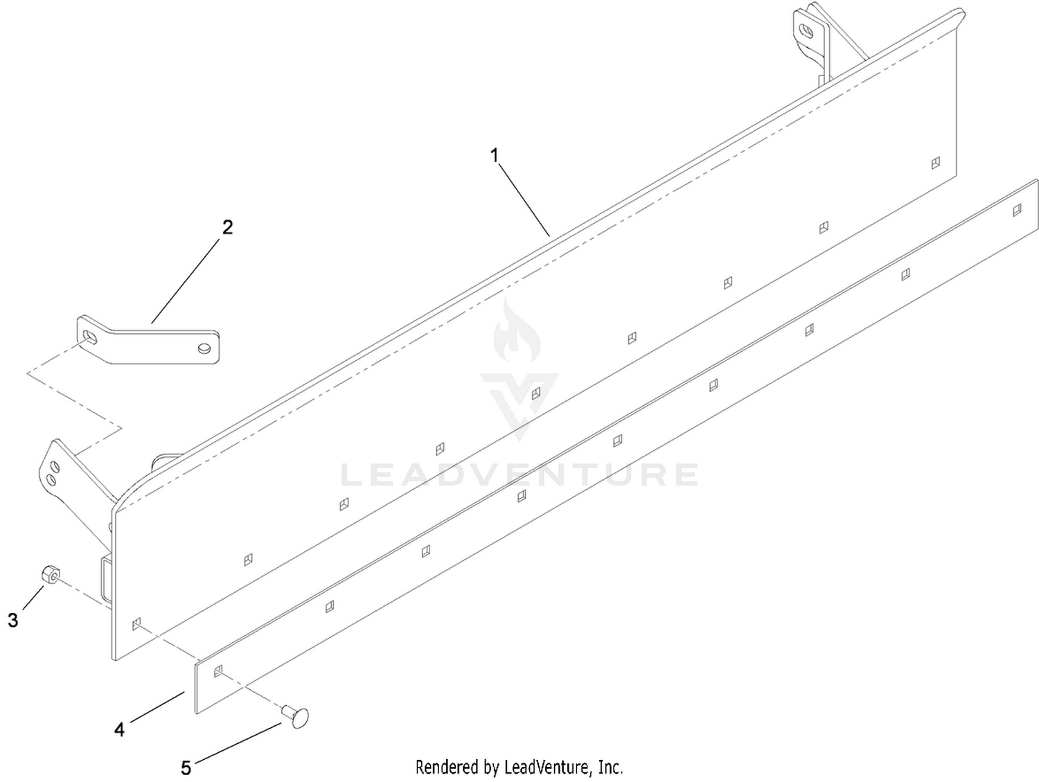 40 Inch Blade Service Kit Assembly 115-5645