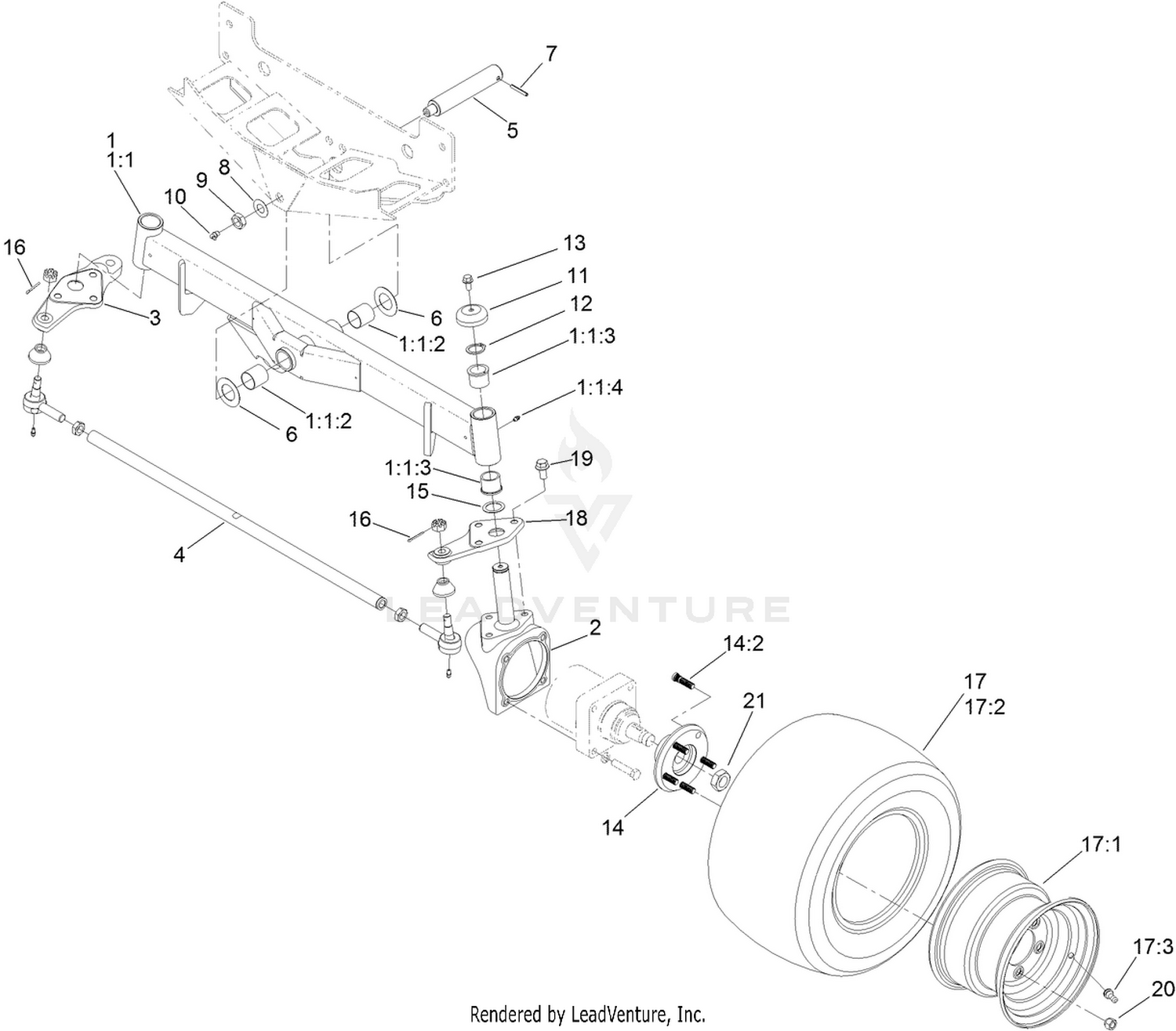 Rear Axle Assembly