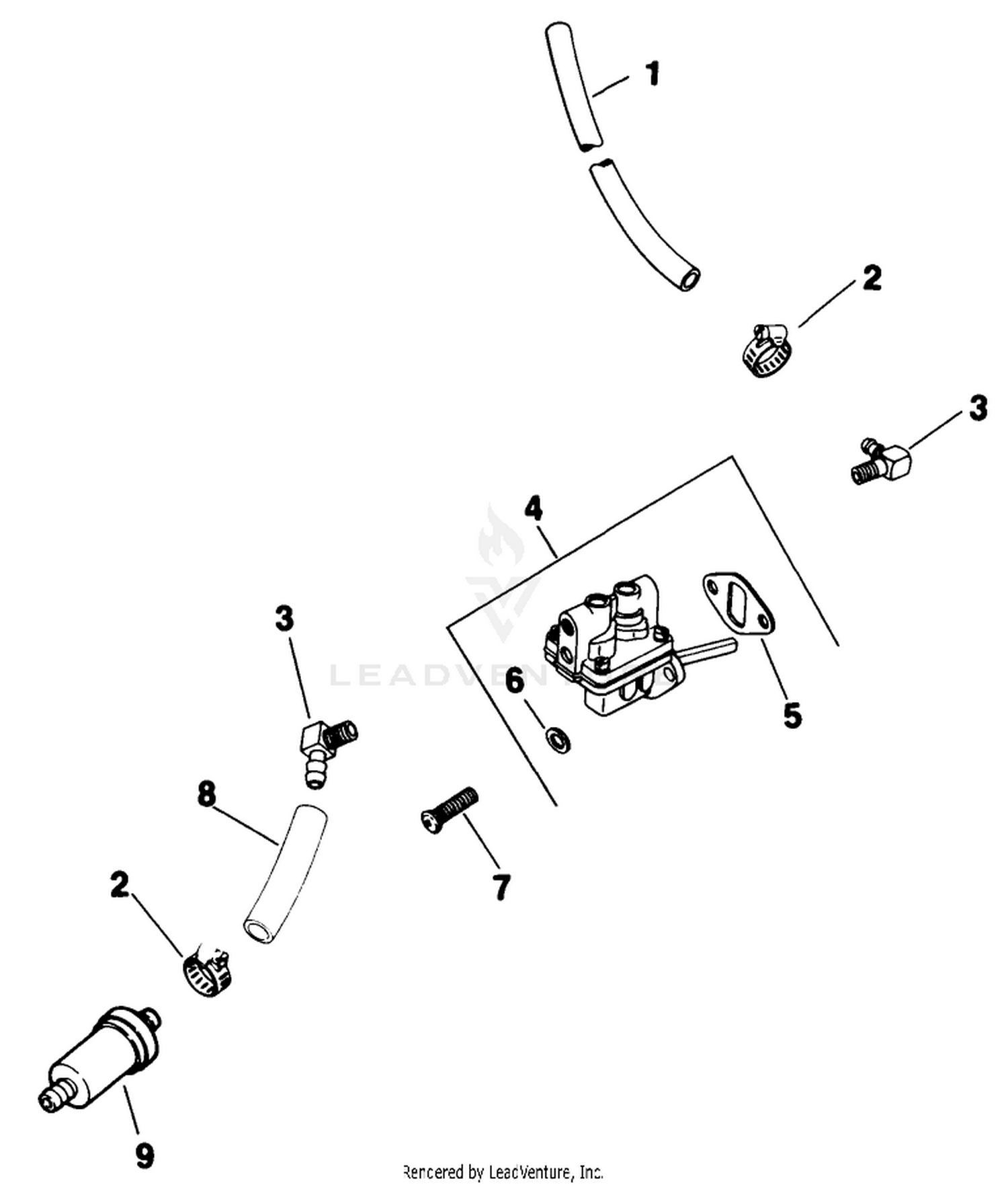 Fuel Pump Engine Kohler Model No. M18qs-24615 (continued)