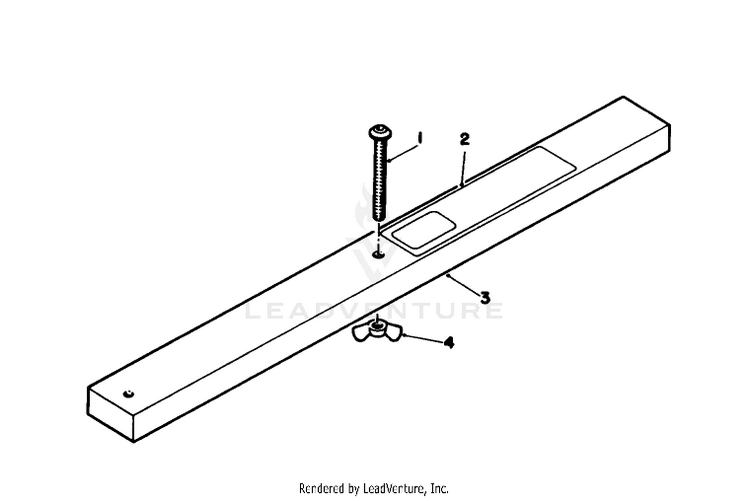 Gauge Bar Assembly No. 59-7900