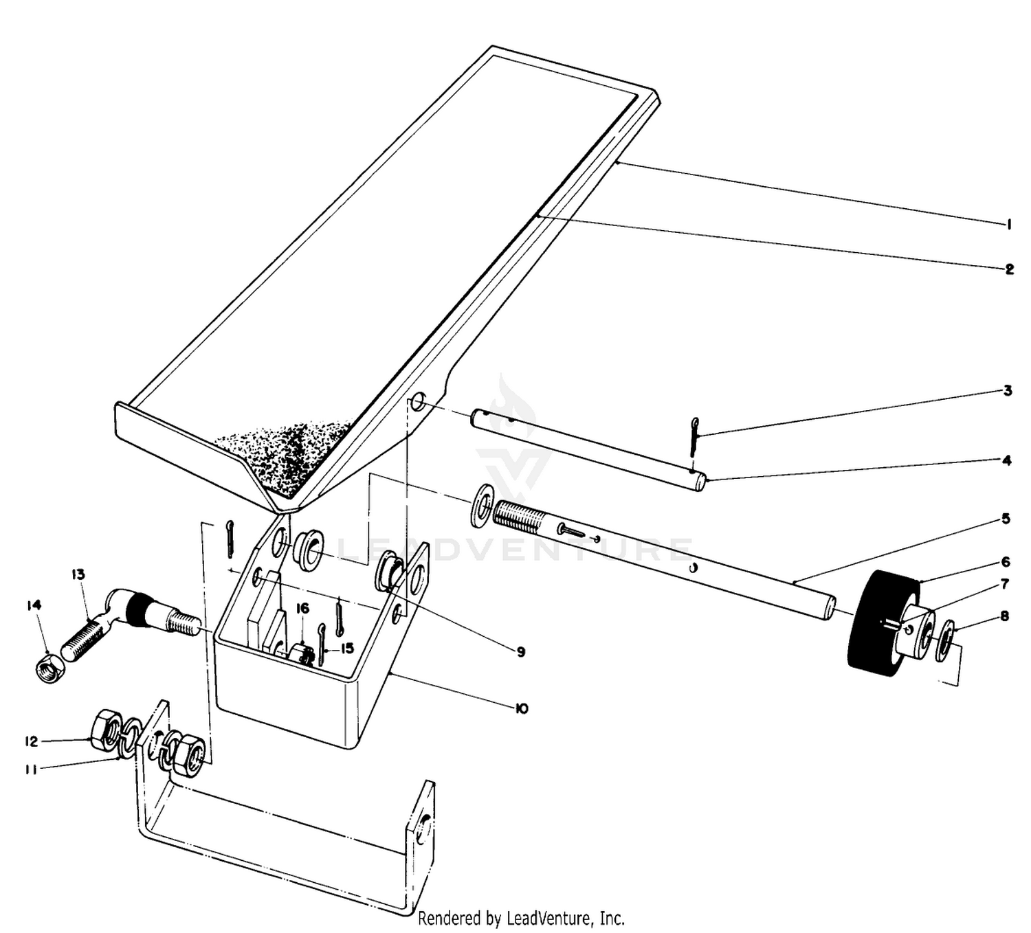 Traction Pedal Assembly