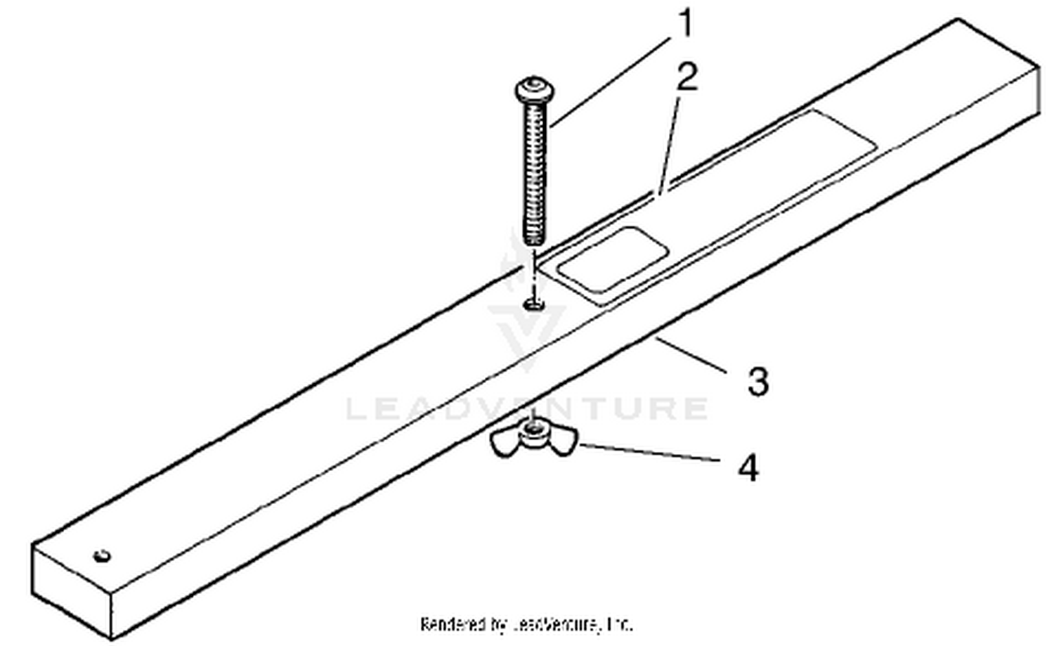 Gauge Bar Assembly No. 59-7900
