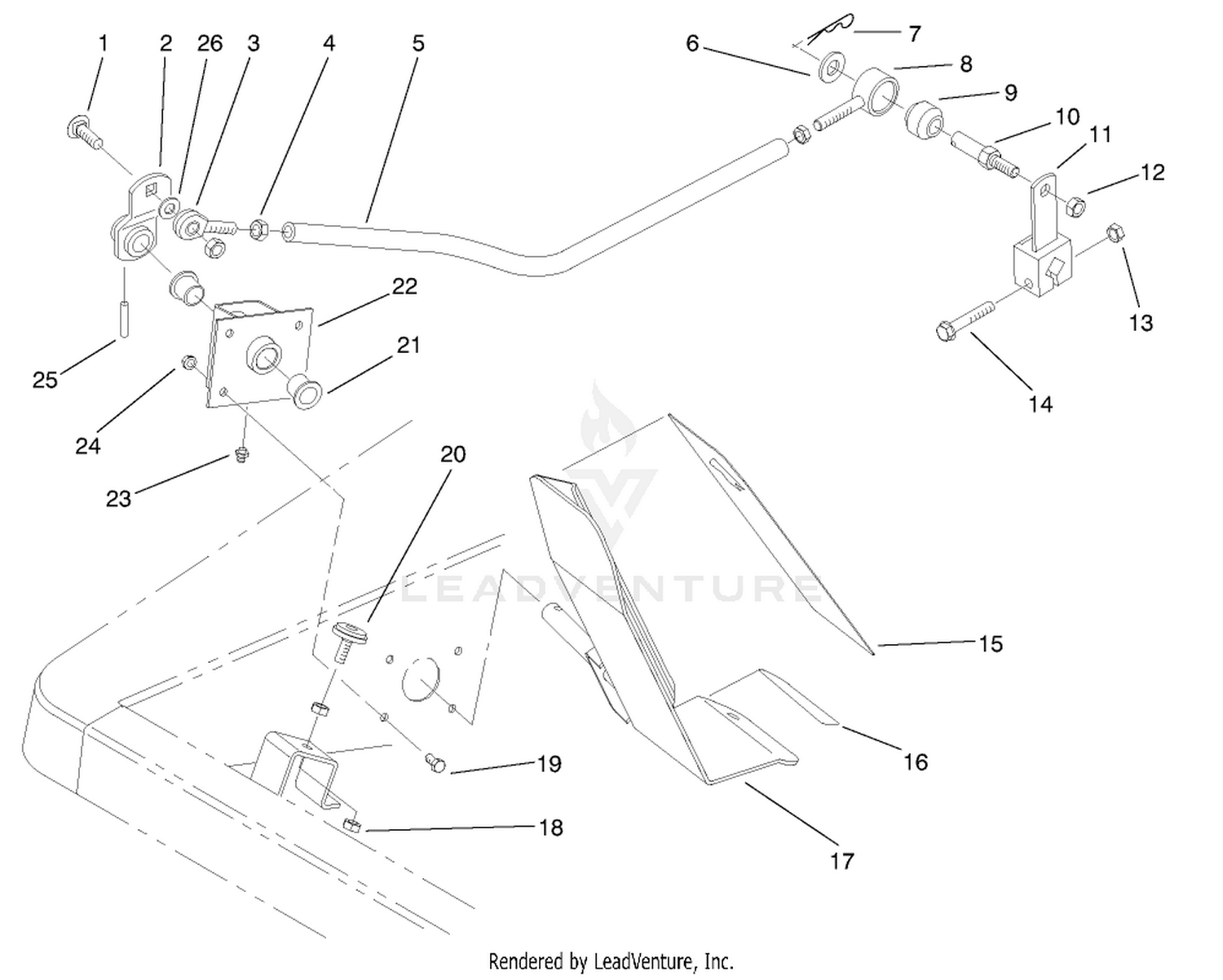 Traction Pedal Assembly