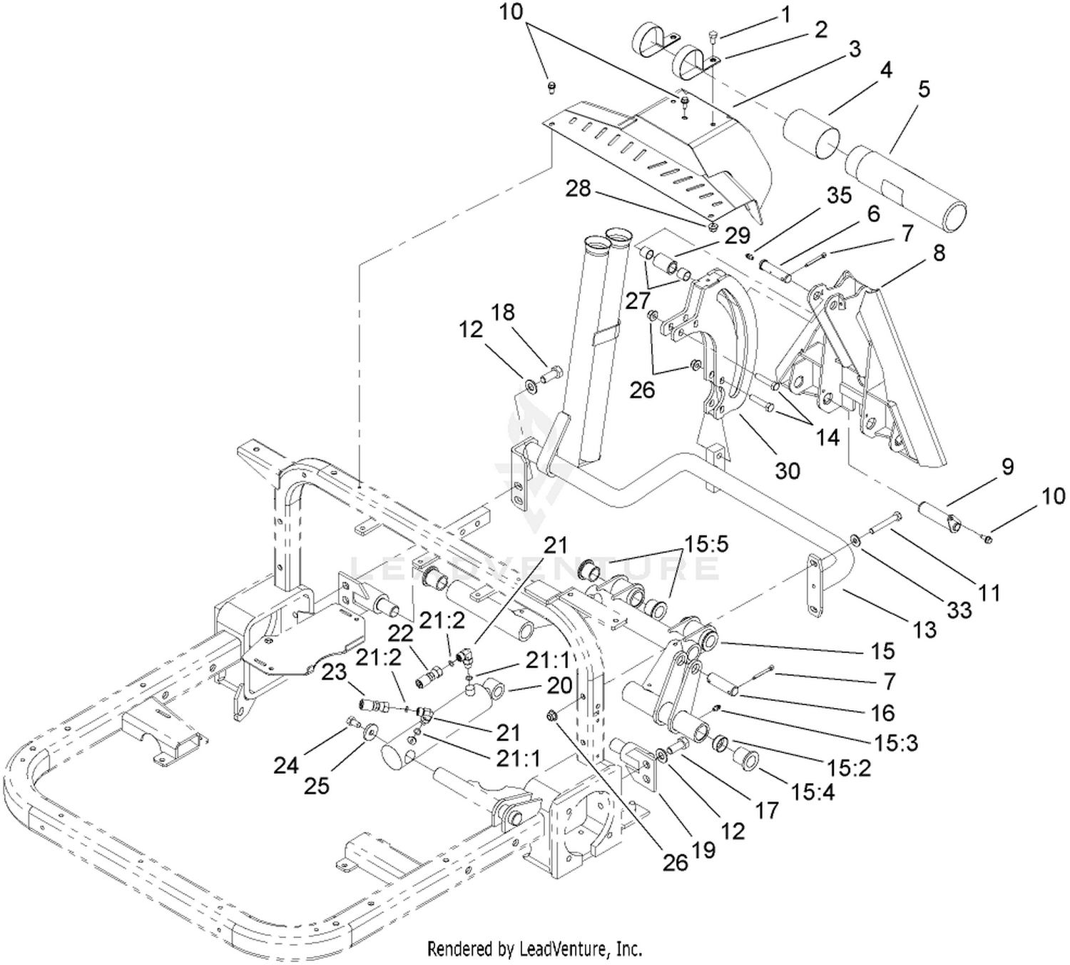 Rear Hitch Assembly