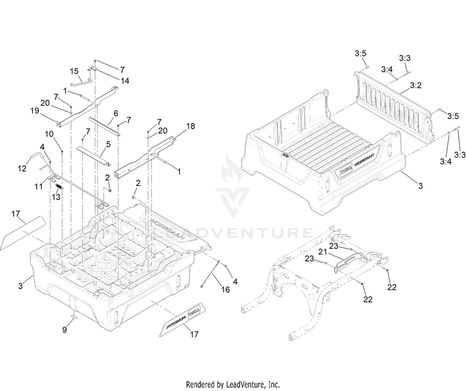 Cargo Bed Kit Assembly