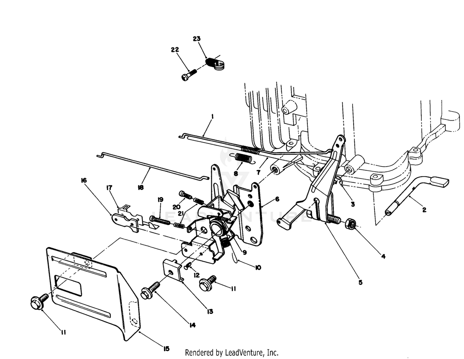 Governor Assembly (model No. Vml0-5)