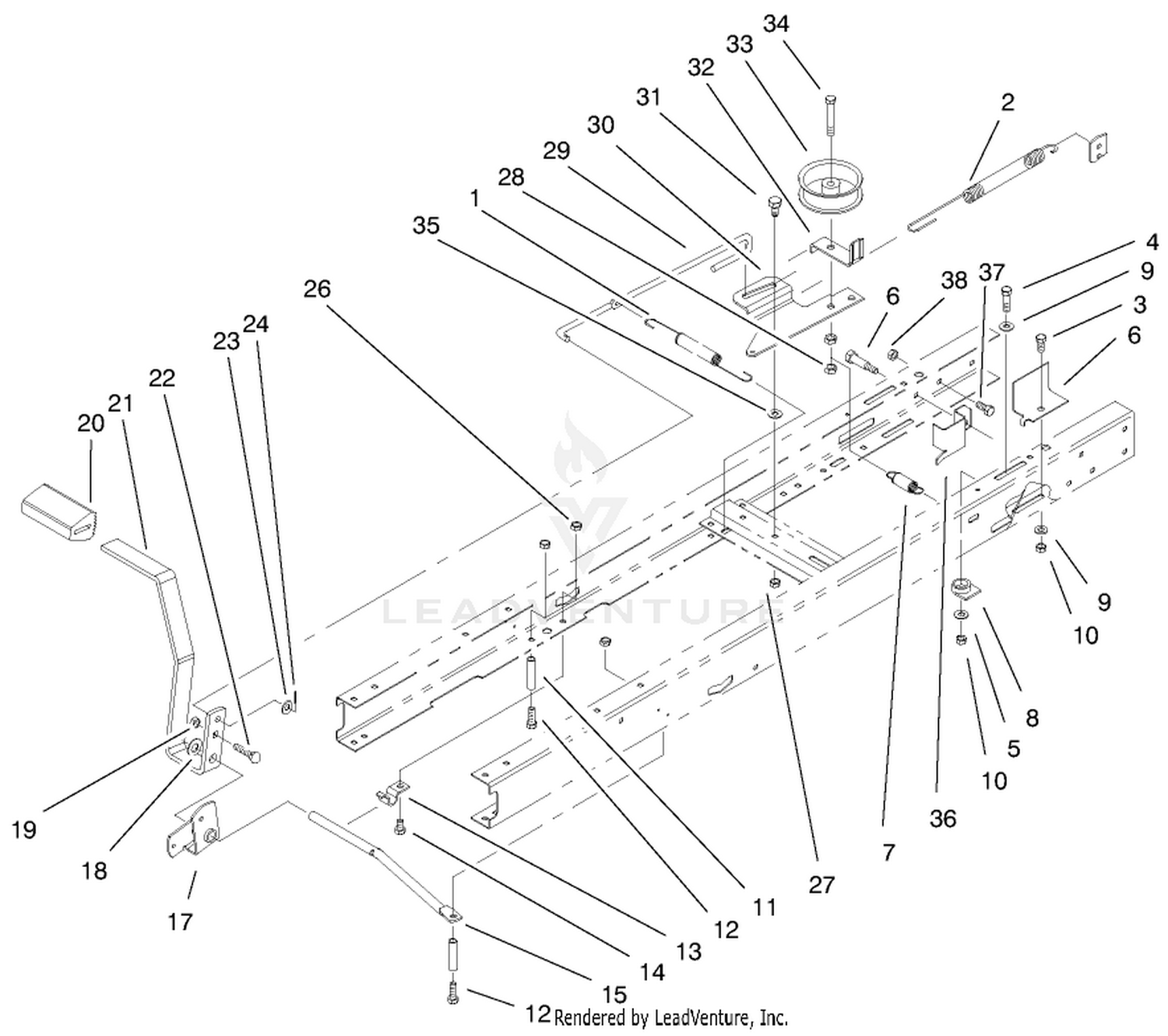 Traction Clutching Components Assembly