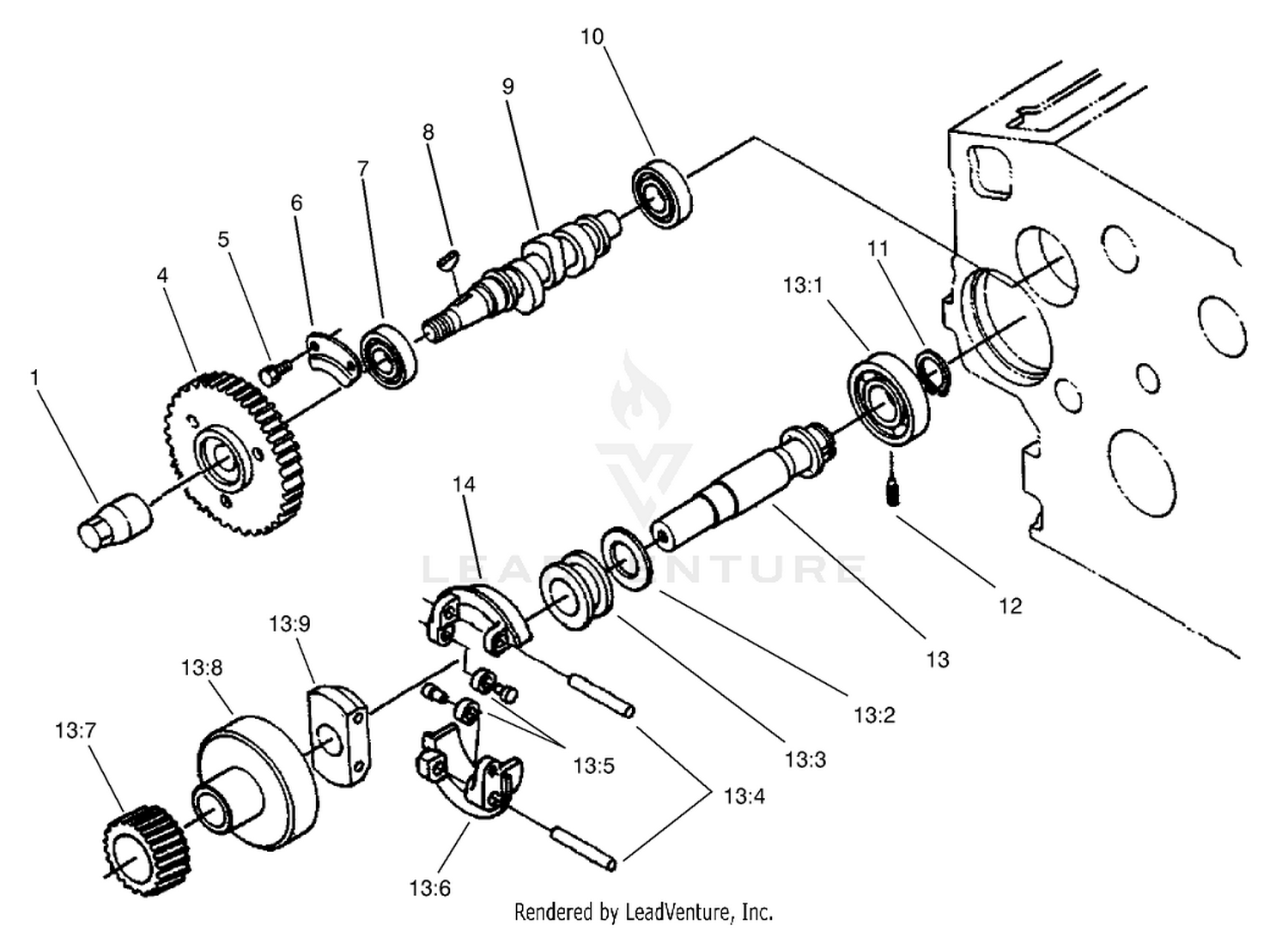 Fuel Camshaft Assembly